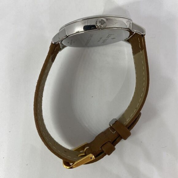 Kate Spade 0008 Women's Brown Leather Analog Dial Quartz Genuine Watch XX588 - Picture 11 of 12